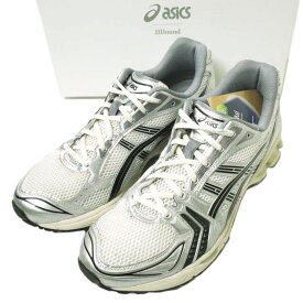 asics x JJJJOUND アシックス ジョウンド 別注 GEL-KAYANO 14 ゲルカヤノ 1201A457-101 US11(28.5cm) WHITE/BLACK スニーカー シューズ【中古】【asics × JJJJOUND】