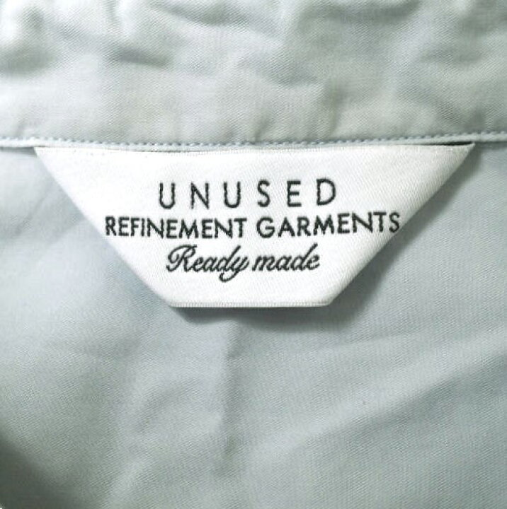 楽天市場】UNUSED アンユーズド 20SS 日本製 cotton pullover shirt 