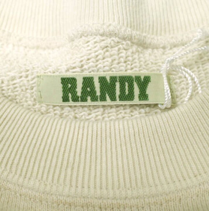 楽天市場】RANDY ランディ 25SS 日本製 WATCH スリットクルーネック
