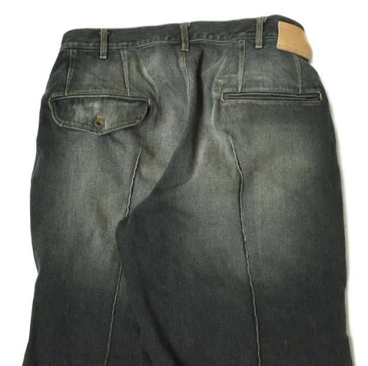 楽天市場】KHOKI コッキ 25SS 日本製 Pleat-design denim pants 