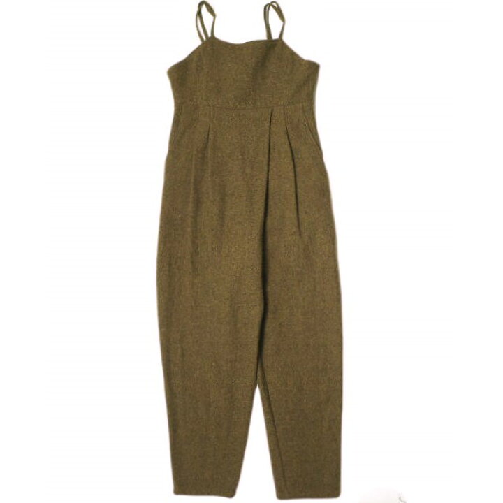 楽天市場】LEINWANDE ラインヴァンド Tweed Belted Jumpsuits ツイード 