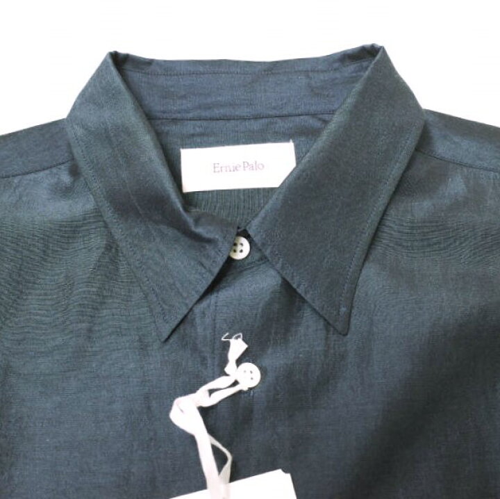 楽天市場】Ernie Palo アーニーパロ 25SS 日本製 Silk Linen Shirt 
