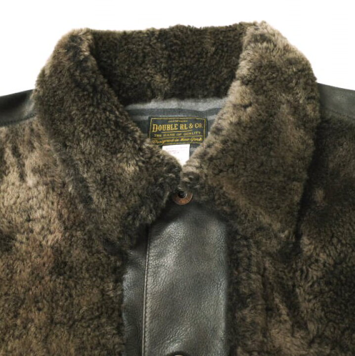 楽天市場】RRL ダブルアールエル 24AW GRIZZLY JACKET シアリング 