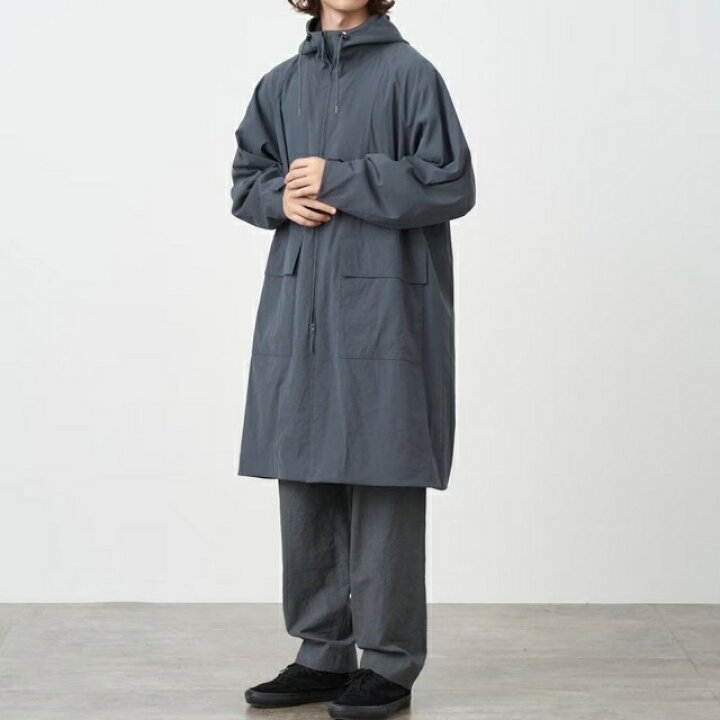 楽天市場】ATON エイトン 23SS 日本製 HIGH STREACH NYLON RAIN PARKA 