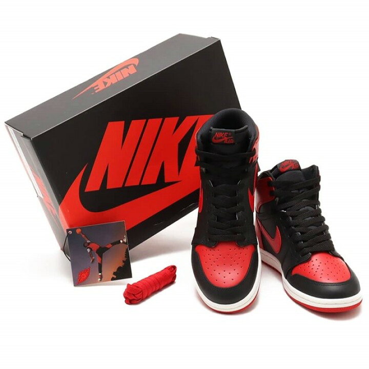 楽天市場】NIKE ナイキ 25SS AIR JORDAN 1 HI 85 BRED 2025 エア  