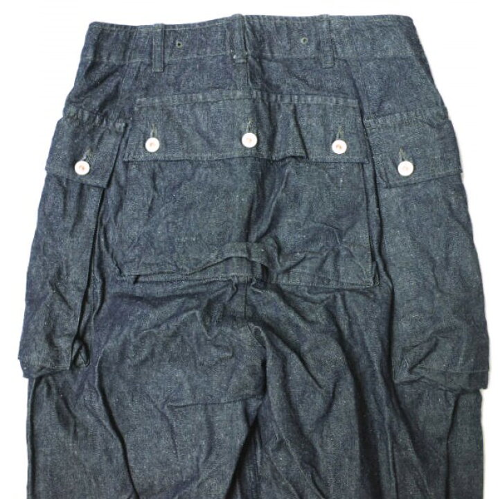 楽天市場】HERILL ヘリル 23SS 日本製 Nepdenim M44 Trousers ネップ 