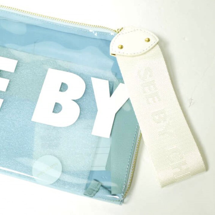楽天市場】SEE BY CHLOE シーバイクロエ PVC CLUTCH BAG ポリ塩化 