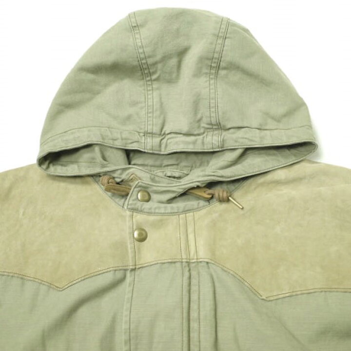 楽天市場】RRL ダブルアールエル 24AW レザーヨークサティーンパーカー 