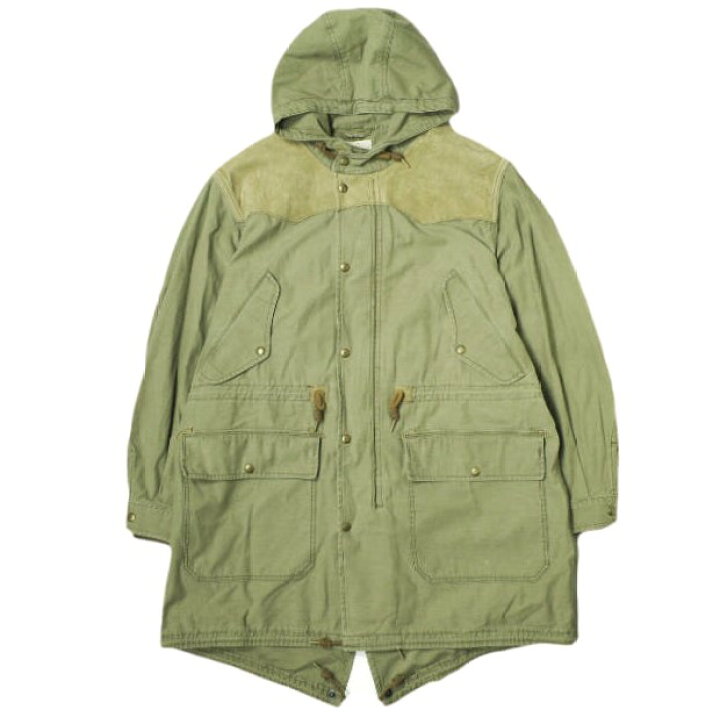 楽天市場】RRL ダブルアールエル 24AW レザーヨークサティーンパーカー 
