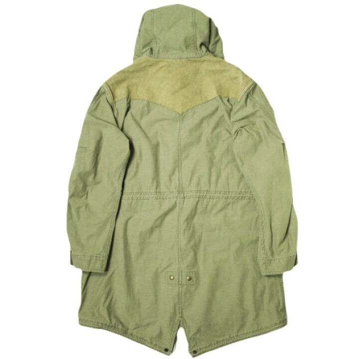 楽天市場】RRL ダブルアールエル 24AW レザーヨークサティーンパーカー 