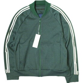my beautiful landlet マイビューティフルランドレット 24AW 日本製 JACQUARD CHECK JERSEY TRACK JACKET ジャガードチェックジャージートラックジャケット WM02-BZ242021 0 GREEN ユニセックス アウター【新古品】【中古】【my beautiful landlet】