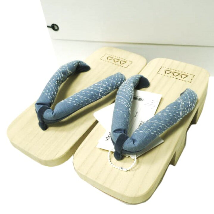 楽天市場】visvim ビズビム 22SS 日本製 GETA SASHIKO 下駄 刺し子 