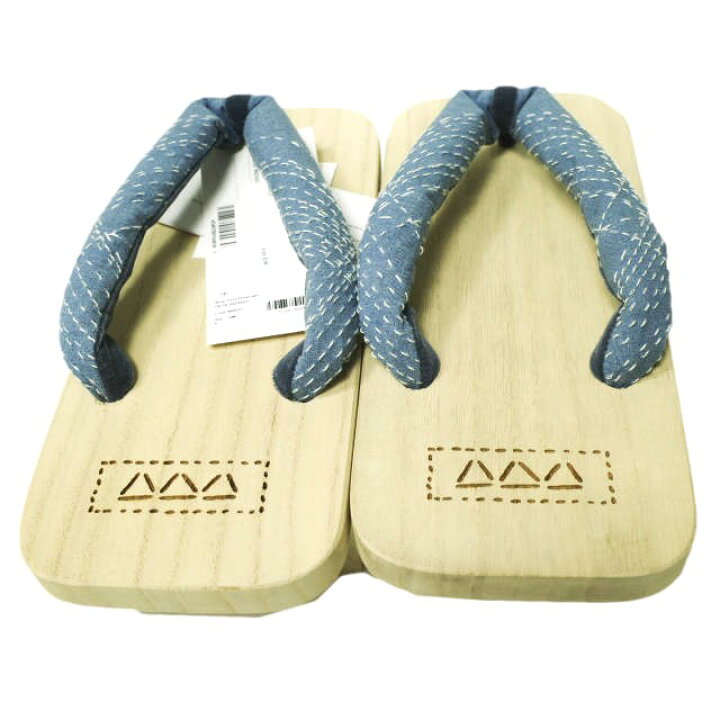 楽天市場】visvim ビズビム 22SS 日本製 GETA SASHIKO 下駄 刺し子 
