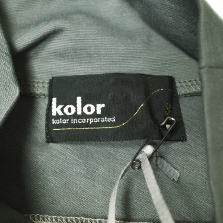 楽天市場】kolor カラー 24SS 日本製 ライトポンチハイネック 