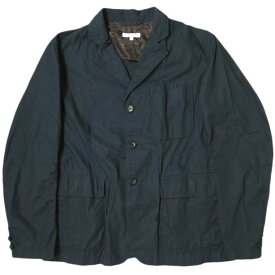 Engineered Garments エンジニアードガーメンツ アメリカ製 Baker Jacket - Weather Poplin ベイカージャケット ウェザーポプリン S ネイビー テーラード ペイズリー アウター【中古】【Engineered Garments】