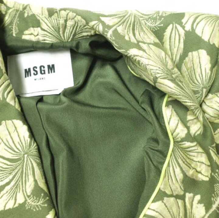 楽天市場】MSGM エムエスジーエム イタリア製 Floral Embroidered 