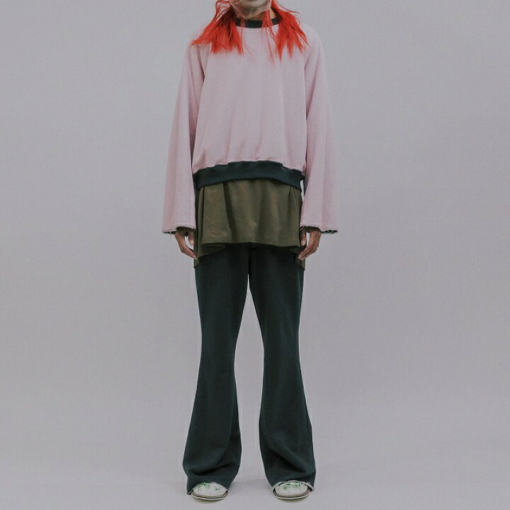 楽天市場】NKGW エヌケージーダブリュー 22AW 日本製 FLARE SWEAT 
