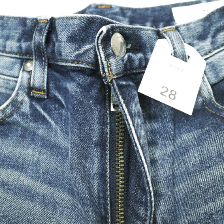 楽天市場】HYKE ハイク 日本製 TAPERED UWB 13oz カットオフテーパード 