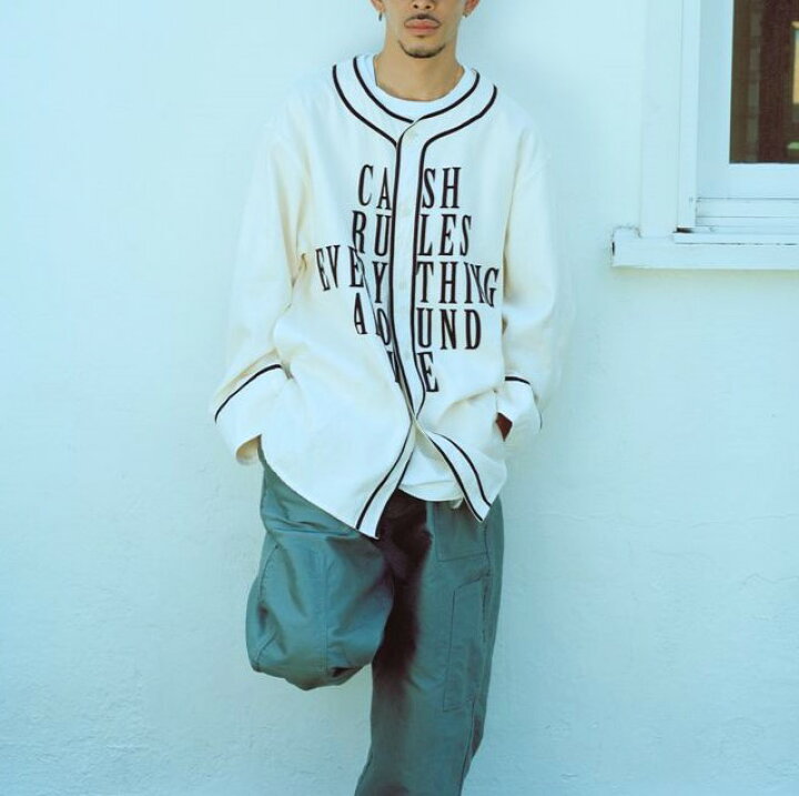 楽天市場】LASTMAN ラストマン 25SS 日本製 BASEBALL SHIRTS L/S 