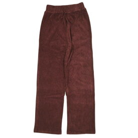 BASERANGE ベースレンジ 24AW DOUGLAS PANTS テリーフリース イージーパンツ S ASTER BROWN RED ダグラスパンツ 定価31,790円 ボトムス【新古品】【中古】【BASERANGE】