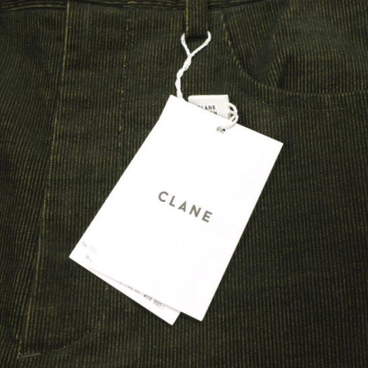 楽天市場】CLANE クラネ シャンブレーコーデュロイJ/Wストレートパンツ 