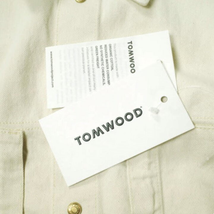 楽天市場】TOM WOOD トムウッド イタリア製 COLLAR DENIM SHIRT カラー  