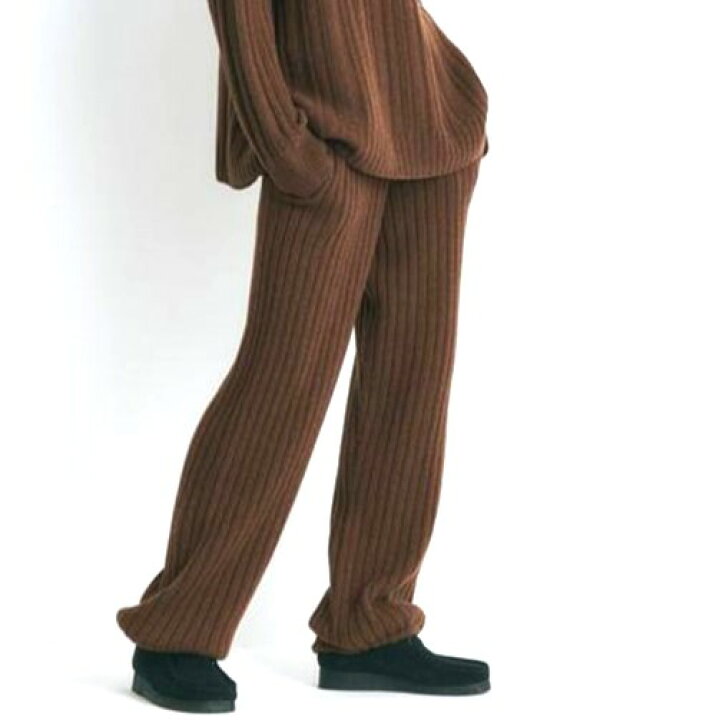 楽天市場】ATON エイトン 日本製 CASHMERE WOOL WIDE EASY PANTS 
