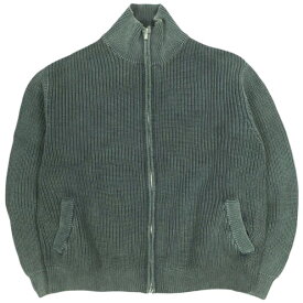 KITH NYC キスニューヨークシティ 24AW Garment Dyed Wyona Full Zip ジップアップニットジャケット 24080060000940 S Machine セーター 畦編み カーディガン トップス【中古】【KITH NYC】