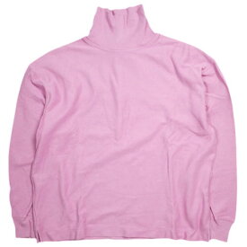 LEMAIRE ルメール 18AW ポルトガル製 ボックス タートルネックロングスリーブTシャツ M183 JE140 LJ015 M PINK 長袖 トップス【中古】【LEMAIRE】