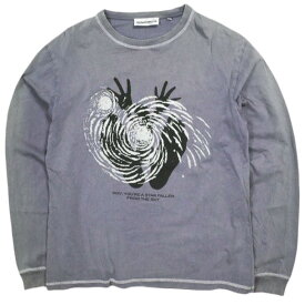 CARNE BOLLENTE カルネボレンテ 24AW Fell From The Sky L/S Tee プリントロングスリーブTシャツ S ラベンダー 長袖 トップス【中古】【CARNE BOLLENTE】