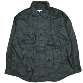 Engineered Garments エンジニアードガーメンツ 21SS アメリカ製 Explorer Shirt Jacket - High Count Twill エクスプローラーシャツジャケット ハイカウントツイル S KHAKI アウター【新古品】【中古】【Engineered Garments】
