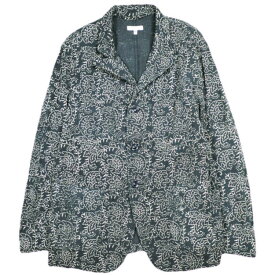 Engineered Garments エンジニアードガーメンツ アメリカ製 Bedford Jacket - Paisley Twill ベッドフォードジャケット ペイズリーツイル M Navy テーラード アウター【中古】【Engineered Garments】