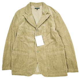 Engineered Garments エンジニアードガーメンツ アメリカ製 Bedford Jacket - 8W Corduroy コーデュロイ ベッドフォードジャケット S Khaki テーラード アウター【新古品】【中古】【Engineered Garments】