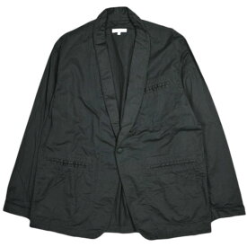 Engineered Garments x BEAMS PLUS エンジニアードガーメンツ ビームスプラス 別注 アメリカ製 シングルディナージャケット ハイカウントツイル 11-16-1407-334 S BLACK 1B SD テーラード アウター【中古】【Engineered Garments × BEAMS PLUS】