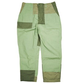 Engineered Garments エンジニアードガーメンツ アメリカ製 Fatigue Pant - Cotton Ripstop ファティーグパンツ コットンリップストップ S Olive パッチワーク ユーティリティー ベイカー ボトムス【中古】【Engineered Garments】