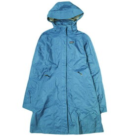 PATAGONIA パタゴニア W's Rain Shadow Trench Coat レインシャドートレンチコート 27190 WOMEN'S XS SPT ブルー マウンテンパーカー アウター【中古】【PATAGONIA】