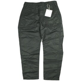 Engineered Garments エンジニアードガーメンツ アメリカ製 Fatigue Pant - Flight Satin Nylon ファティーグパンツ フライトサテンナイロン S Black ユーティリティー ベイカー ボトムス【新古品】【中古】【Engineered Garments】