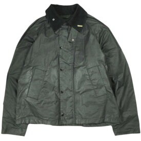 Barbour x Engineered Garments バブアー エンジニアードガーメンツ 別注 イギリス製 GRAHAM WAX グラハム ワックス 1802217 L BLACK オイルドジャケット ブルゾン アウター【中古】【Barbour × Engineered Garments】