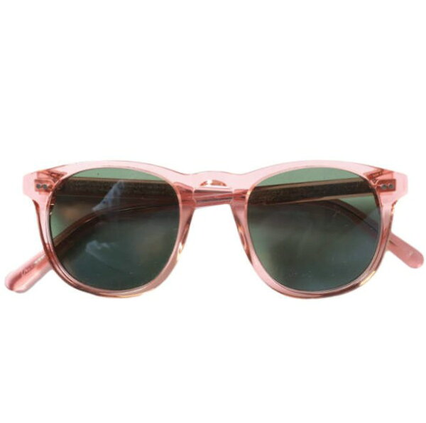 CHiMi チミ #001 GUAVA ウェリントンサングラス Pink/Dark Green 47□21 眼鏡 メガネ【中古】【CHiMi】