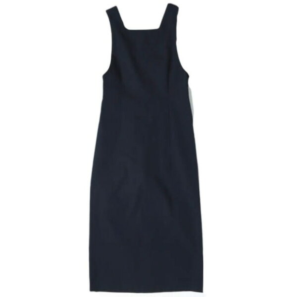 LOEFF ロエフ 日本製 C/W ギャバ ジャンパースカート 8826-299-0056 0 NAVY オールインワン 定価39,600円 ユナイテッドアローズ ロング ワンピース【中古】【LOEFF】