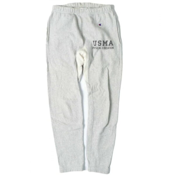 Champion x BEAMS チャンピオン ビームス 別注 USMA リバースウィーブ スウェットパンツ 11-24-0368-411 S GRAY イージー 裏毛 ボトムス【中古】【Champion × BEAMS】