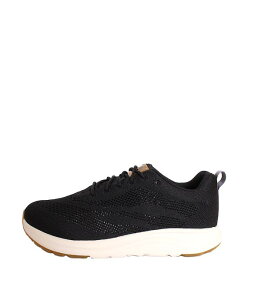 メンズ ICEBUG Mosi ブラック レースアップスニーカー 厚底スニーカー ランニングシューズ メッシュ素材