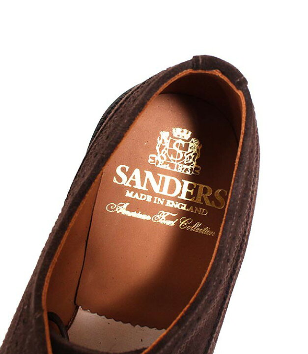 楽天市場】別注モデル SANDERS サンダース 2714 ブラウン ウィング 
