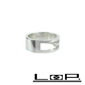 グッチ ■新同■磨き済■ ブランテッド G リング 指輪 アクセサリー シルバー SV 925 #16 【527401】10 【中古】