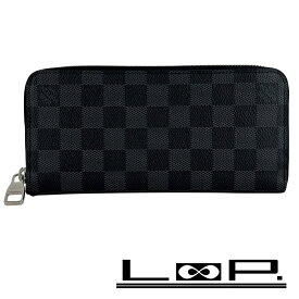 ルイヴィトン ■新同■ ジッピーウォレット ヴェルティカル 長財布 財布 ウォレット グラフィット ブラック 箱【612602】9 【中古】