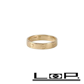 カルティエ ■新同■磨き済■ ミニラブ リング 指輪 アクセサリー ピンクゴールド K18 PG 750 #49 2.8g 【553004】10 【中古】