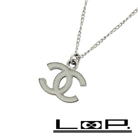 ■美品■　シャネル ココ ネックレス アクセサリー シルバー ホワイト SS 07V 【408311】3 【中古】