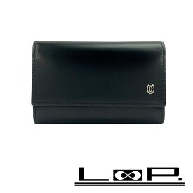 カルティエ ■未使用■ パシャ 6連 キーケース レザー ブラック L3000137 箱 【496011】10 【中古】