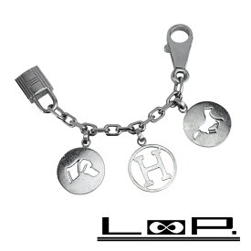 エルメス ■美品■ アミュレット4 ブルロック チェーン チャーム 馬 犬 カデナ SS シルバー 【654015】13 【中古】