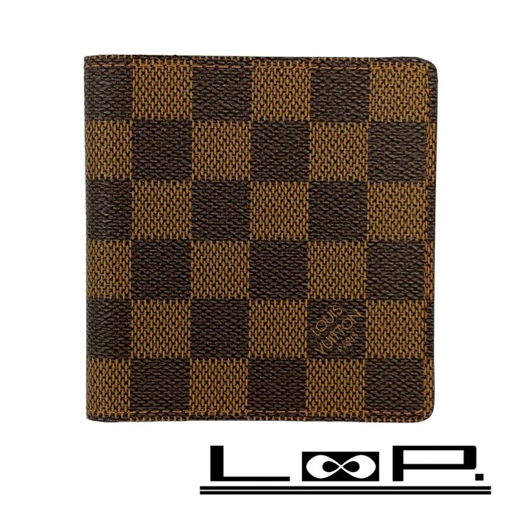 □新同□ ルイヴィトン ダミエ ポルトビエ6 札入れ カルトクレディ  